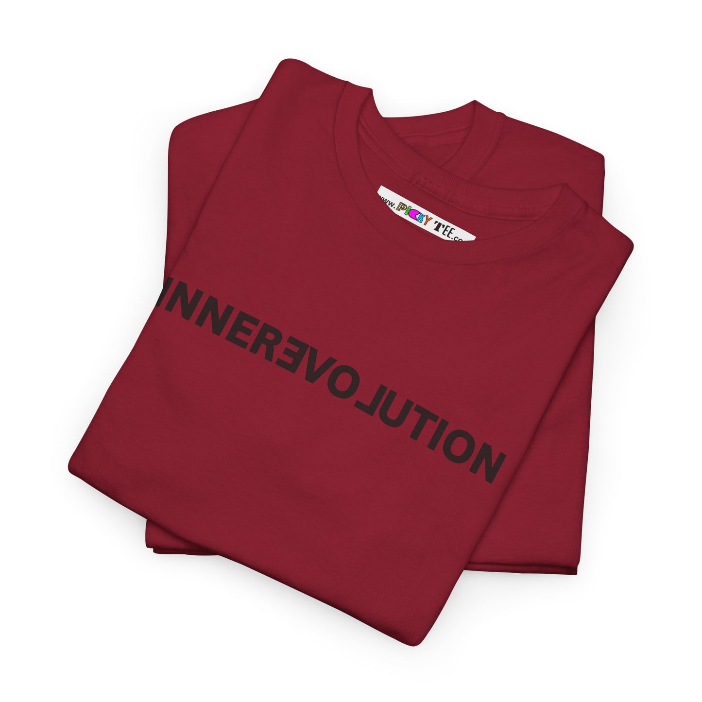 INNERƎVO⅃UTION Unisex Heavy Cotton Tee
