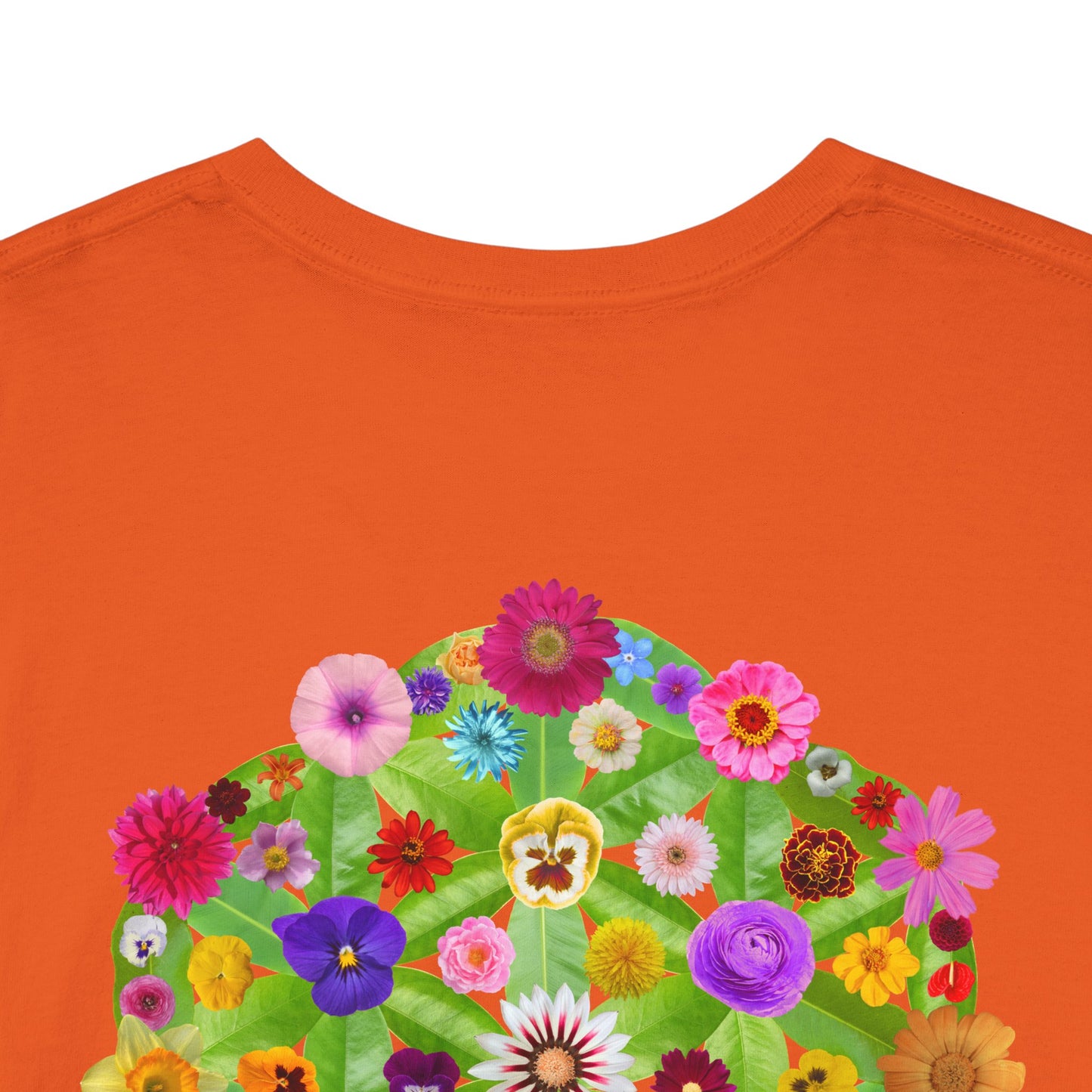 Flowers of Life Unisex Heavy Cotton Tee