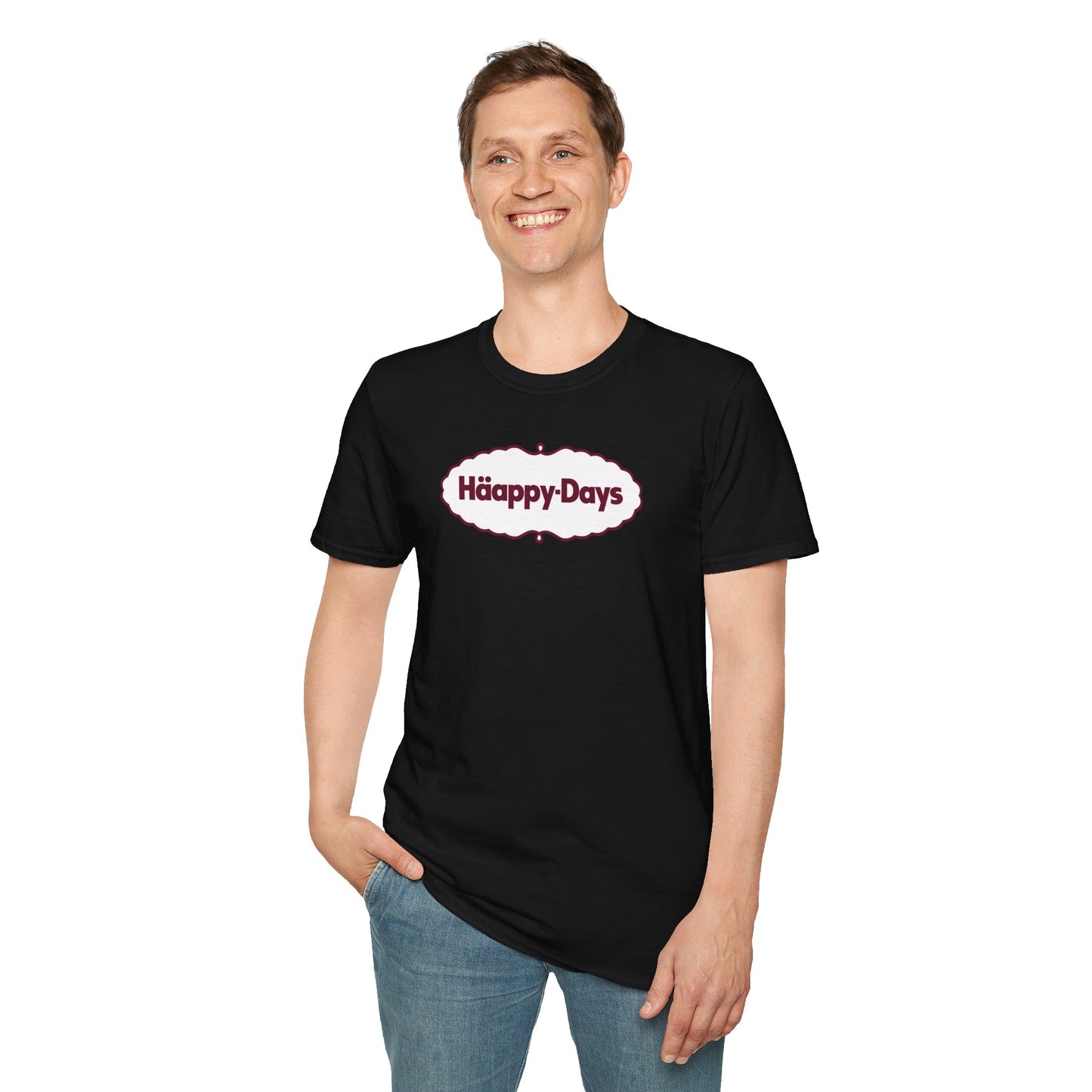 Häappy-Days Unisex Softstyle 100% Cotton T-Shirt