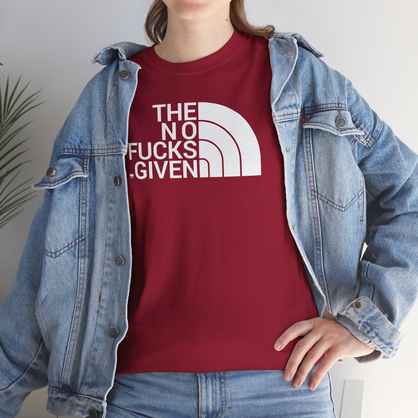 THE NO FUCKS GIVEN Unisex Heavy Cotton Tee
