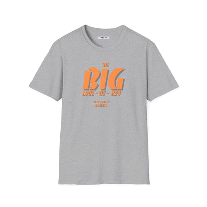 THE BIG LOVE-US-KEY Unisex Softstyle 100% Cotton T-Shirt