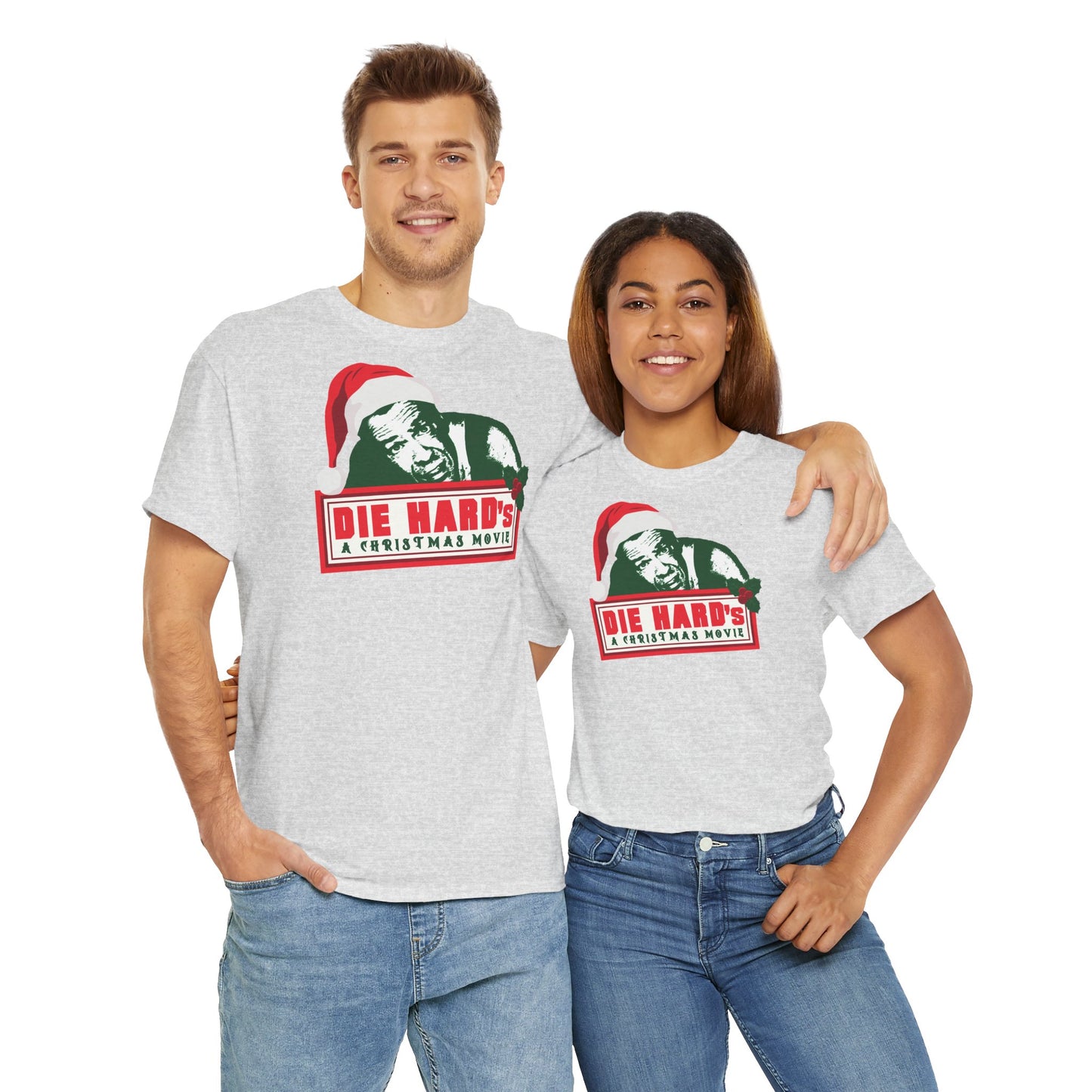 DIE HARD'S A CHRISTMAS MOVIE  Unisex Heavy Cotton Tee