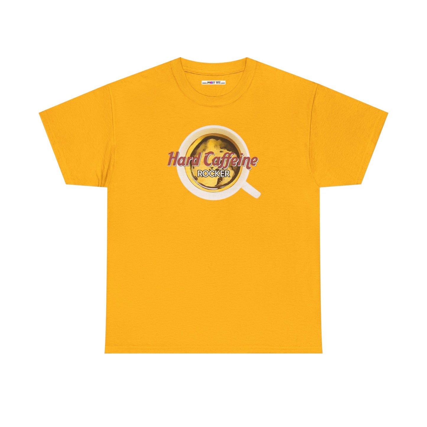 Hard Caffeine ROCKER Unisex Heavy Cotton Tee