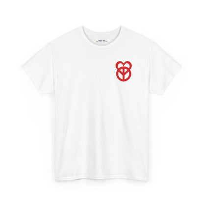 KEEP PEACE AND LOVE ON Unisex Heavy Cotton Tee