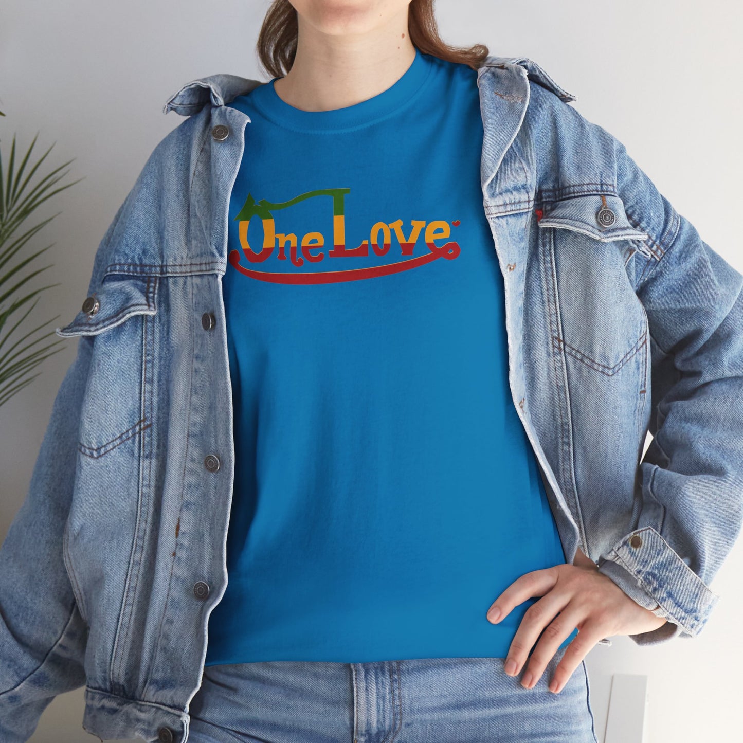 One Love Unisex Heavy Cotton Tee