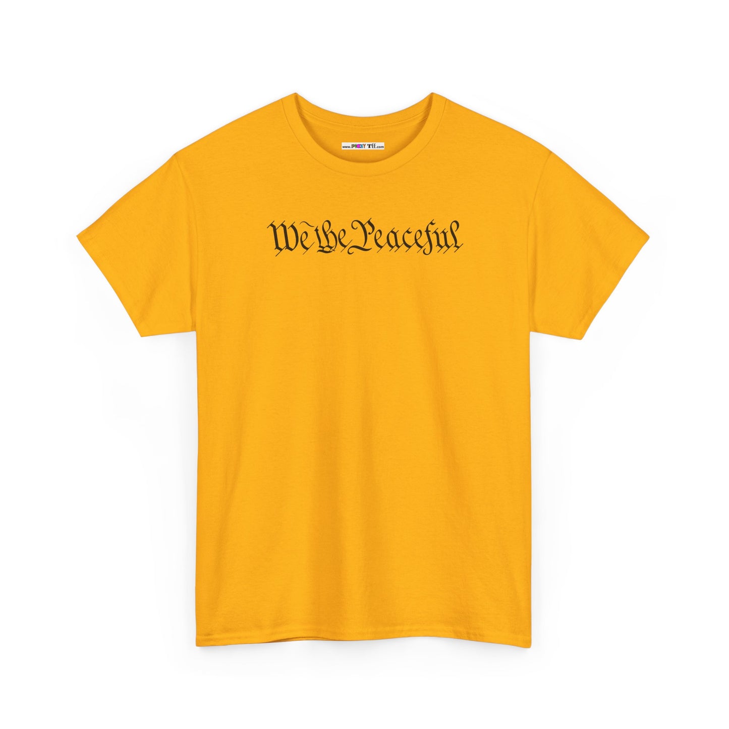 WE THE PEACEFUL Unisex Heavy Cotton Tee