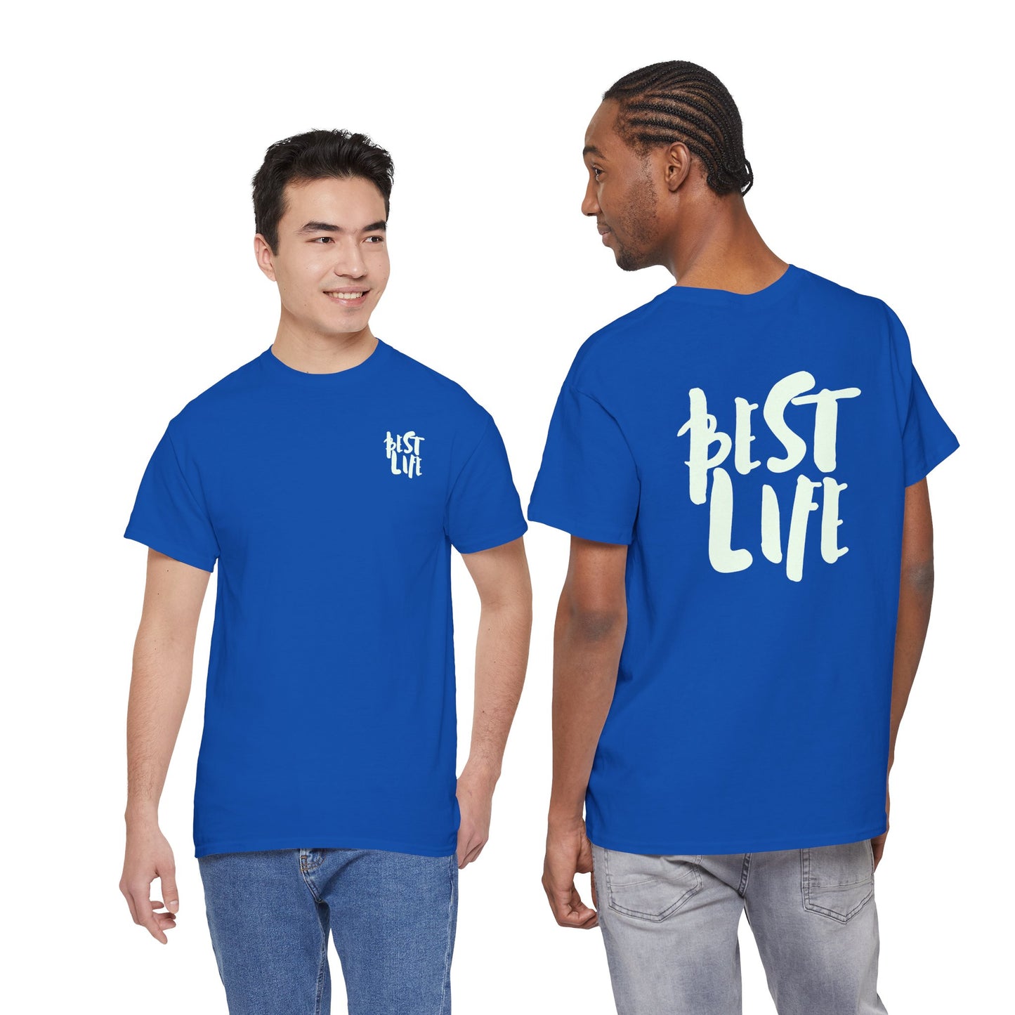 BEST LIFE Unisex Heavy Cotton Tee