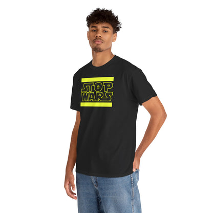 STOP WARS Unisex Heavy Cotton Tee