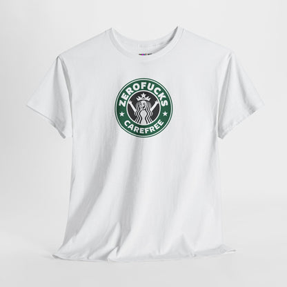 ZEROFUCKS CAREFREE Unisex Heavy Cotton Tee