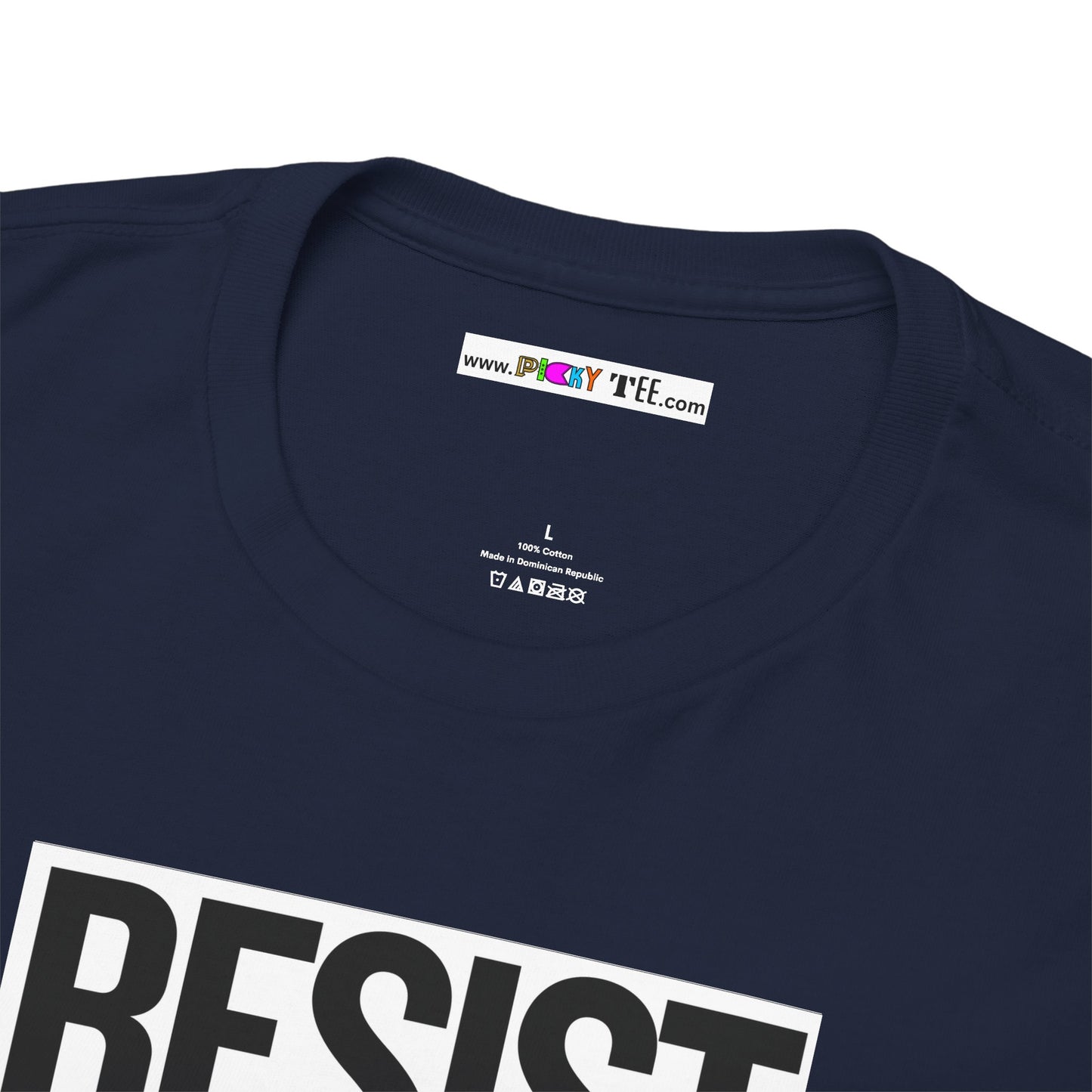 RESIST STANCE UNITED Unisex Heavy Cotton Tee