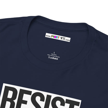 RESIST STANCE UNITED Unisex Heavy Cotton Tee