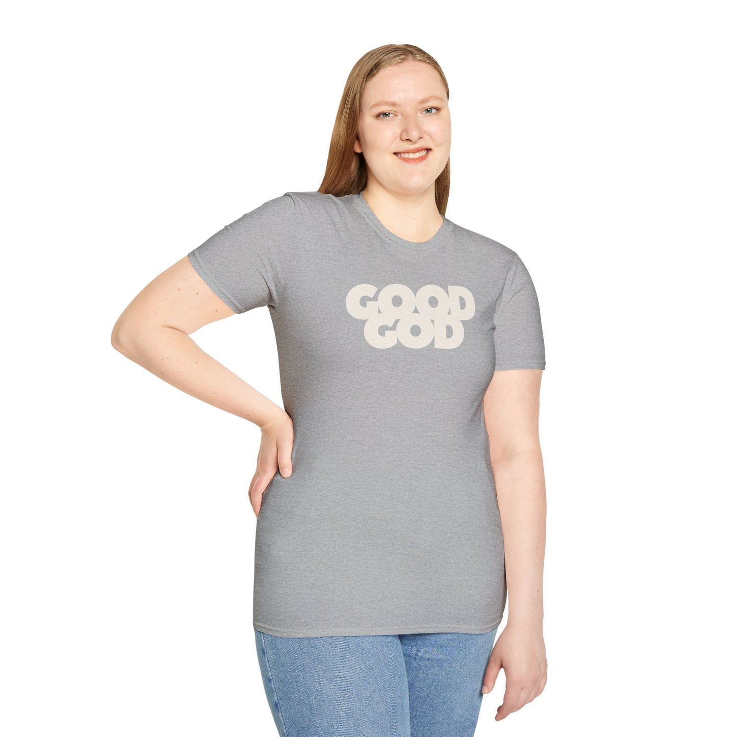 GOOD GOD Unisex Softstyle 100% Cotton T-Shirt