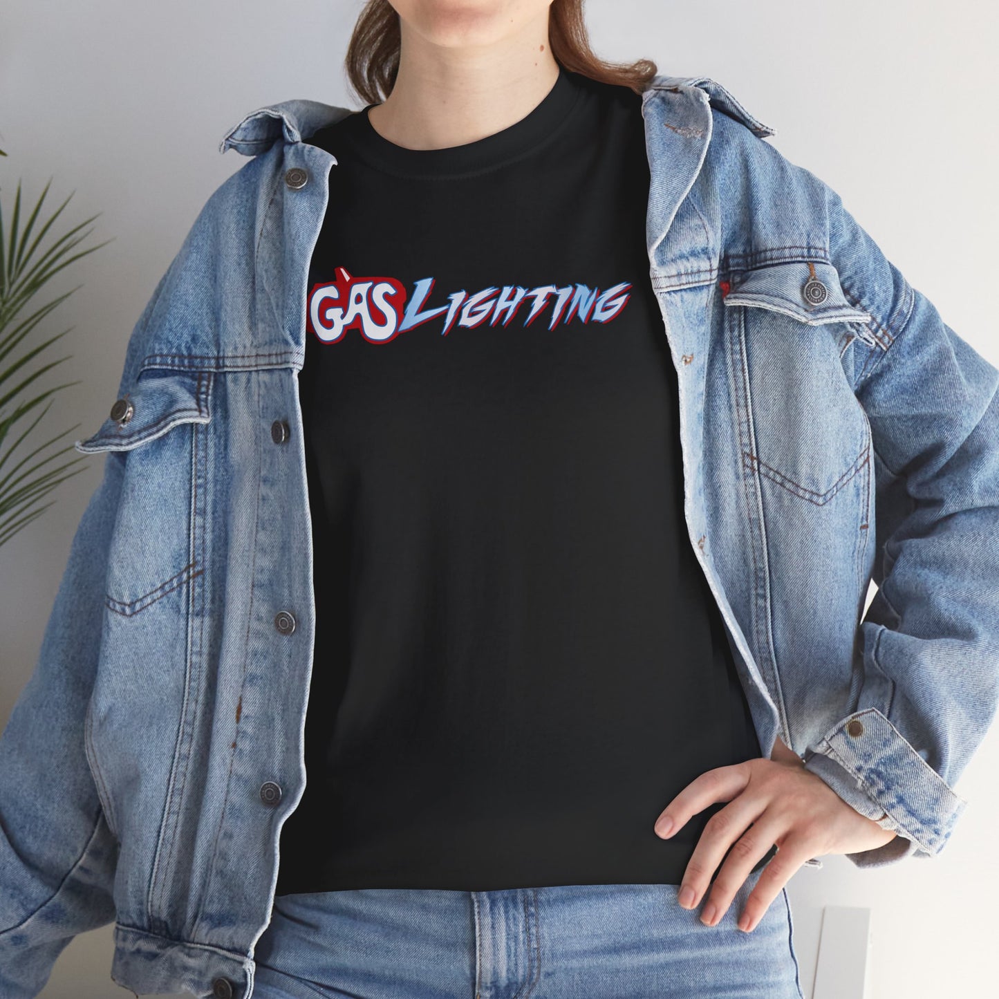 GAS LIGHTING Unisex Heavy Cotton Tee