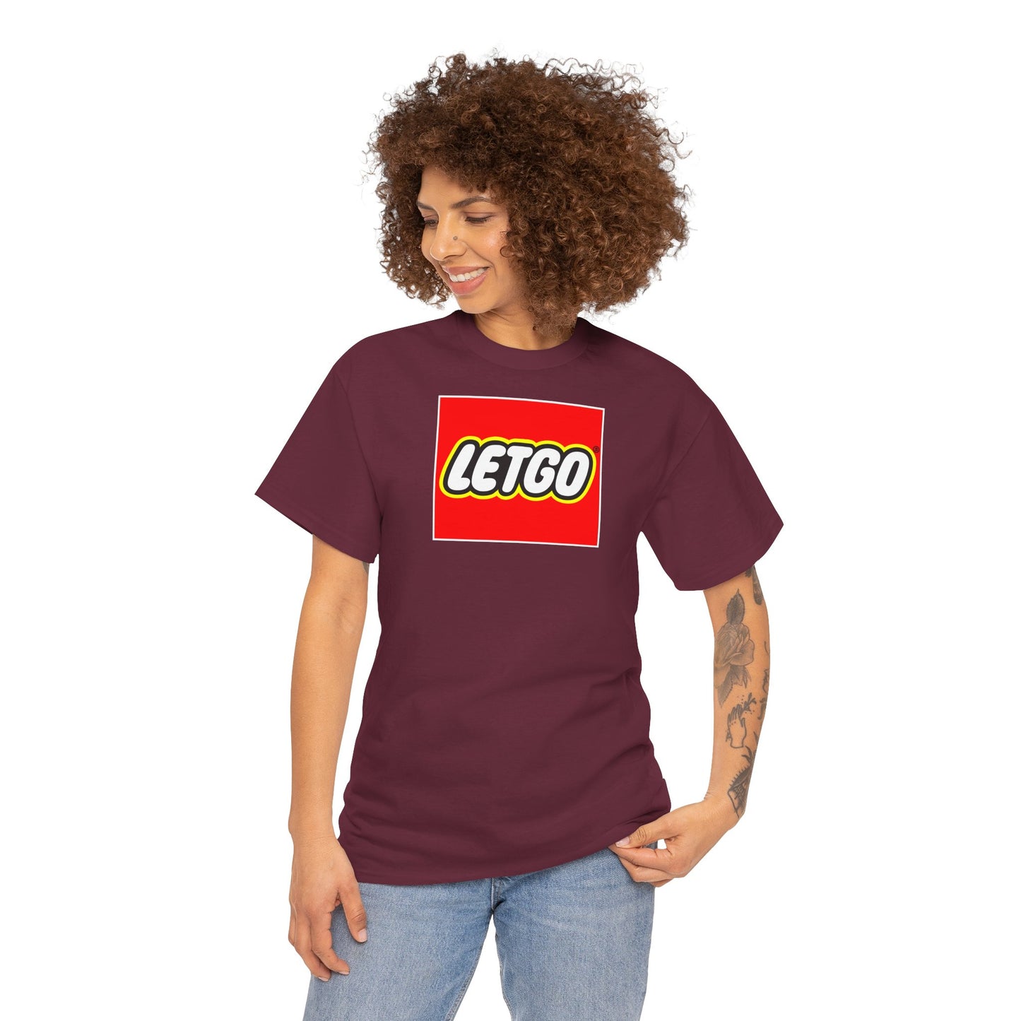LETGO Unisex Heavy Cotton Tee
