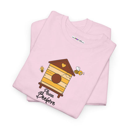 Please Beehive Unisex Heavy Cotton Tee