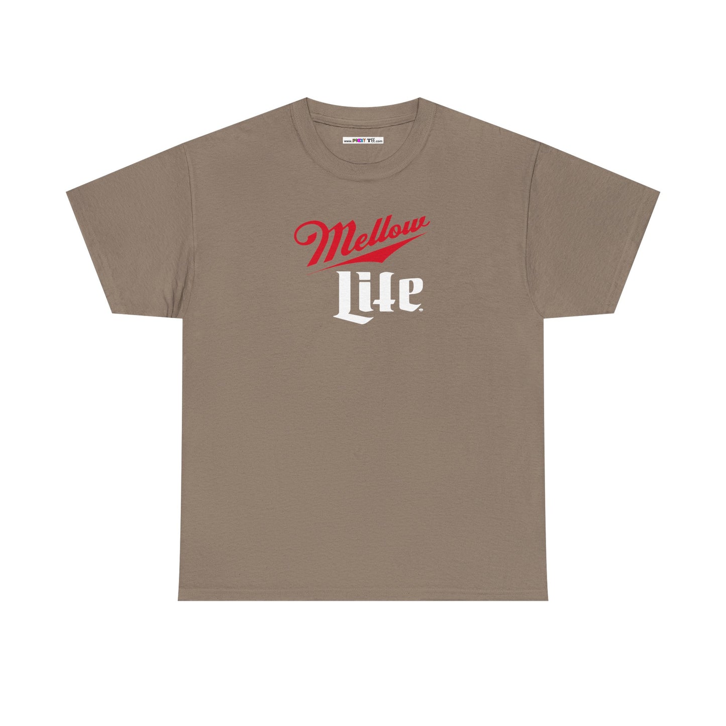 MELLOW LIFE Unisex Heavy Cotton Tee