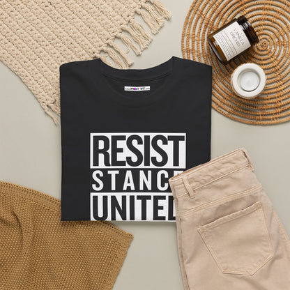 RESIST STANCE UNITED Unisex Heavy Cotton Tee