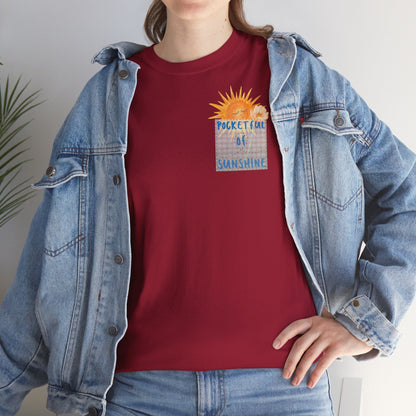 POCKETFUL OF SUNSHINE Unisex Heavy Cotton Tee