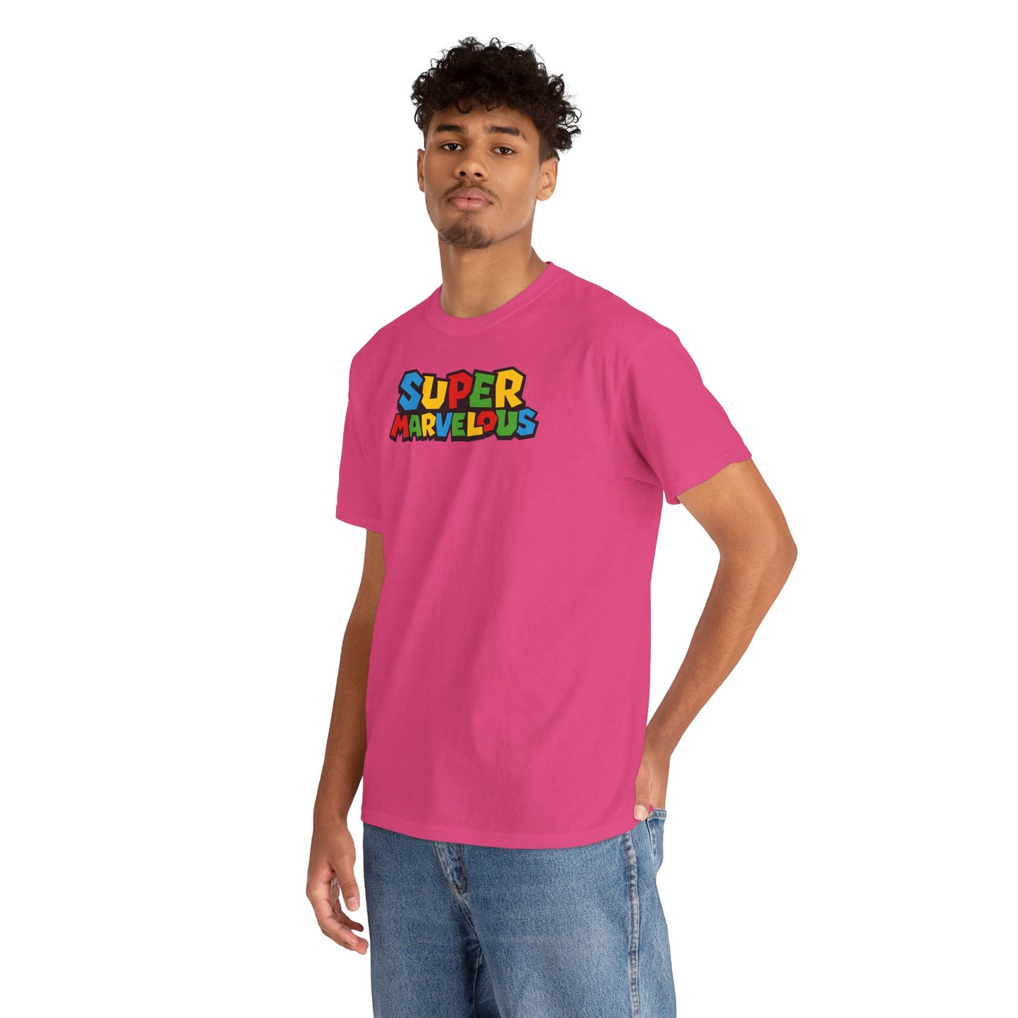 SUPER MARVELOUS Unisex Heavy Cotton Tee