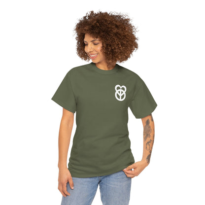 KEEP PEACE AND LOVE ON Unisex Heavy Cotton Tee