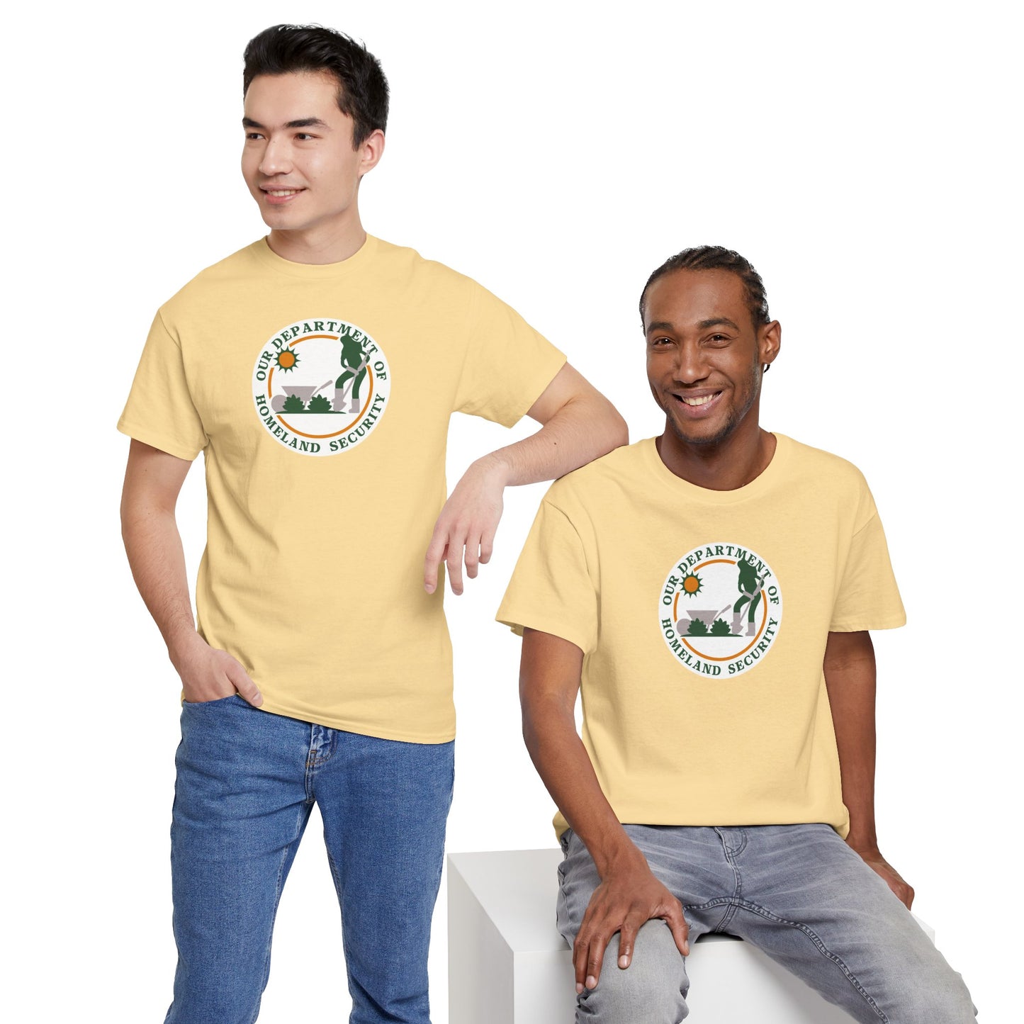 HOMELAND SECURITY (OUR DEPARTMENT OF) Unisex Heavy Cotton Tee