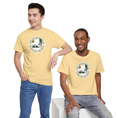 HOMELAND SECURITY (OUR DEPARTMENT OF) Unisex Heavy Cotton Tee