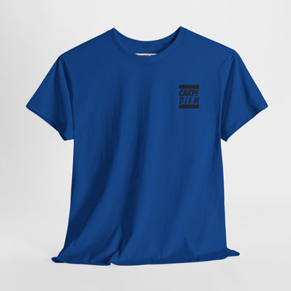 CARPE DIEM "I SEIZE DAY, PEOPLE" Unisex Heavy Cotton Tee