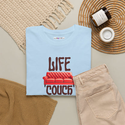 LIFE COUCH Unisex Heavy Cotton Tee