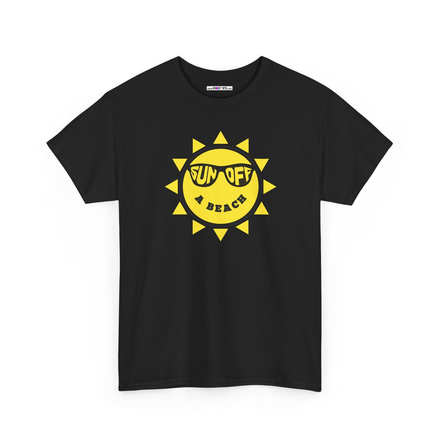 SUN OFF A BEACH Unisex Heavy Cotton Tee
