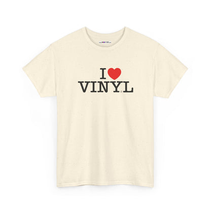 I ❤️ VINYL Unisex Heavy Cotton Tee