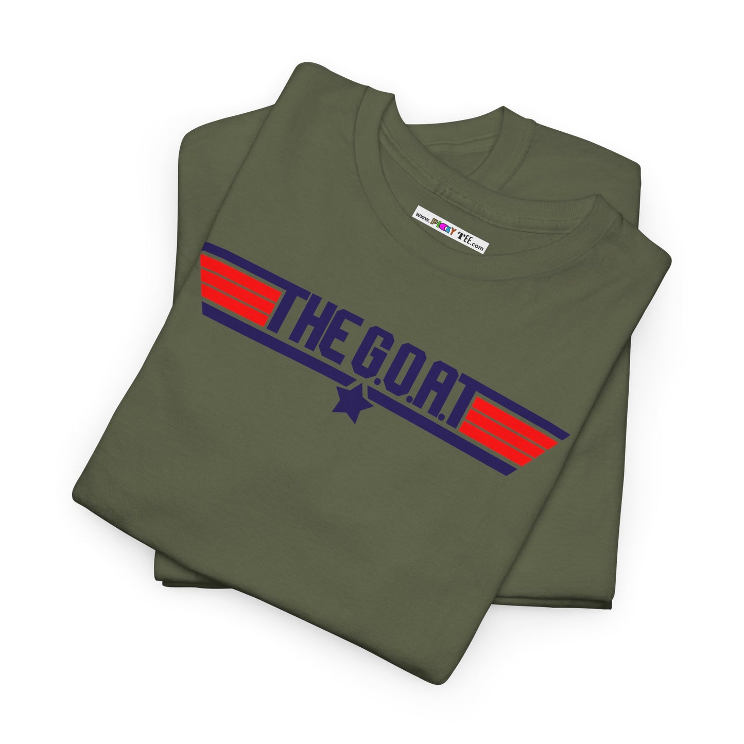 THE G.O.A.T Unisex Heavy Cotton Tee