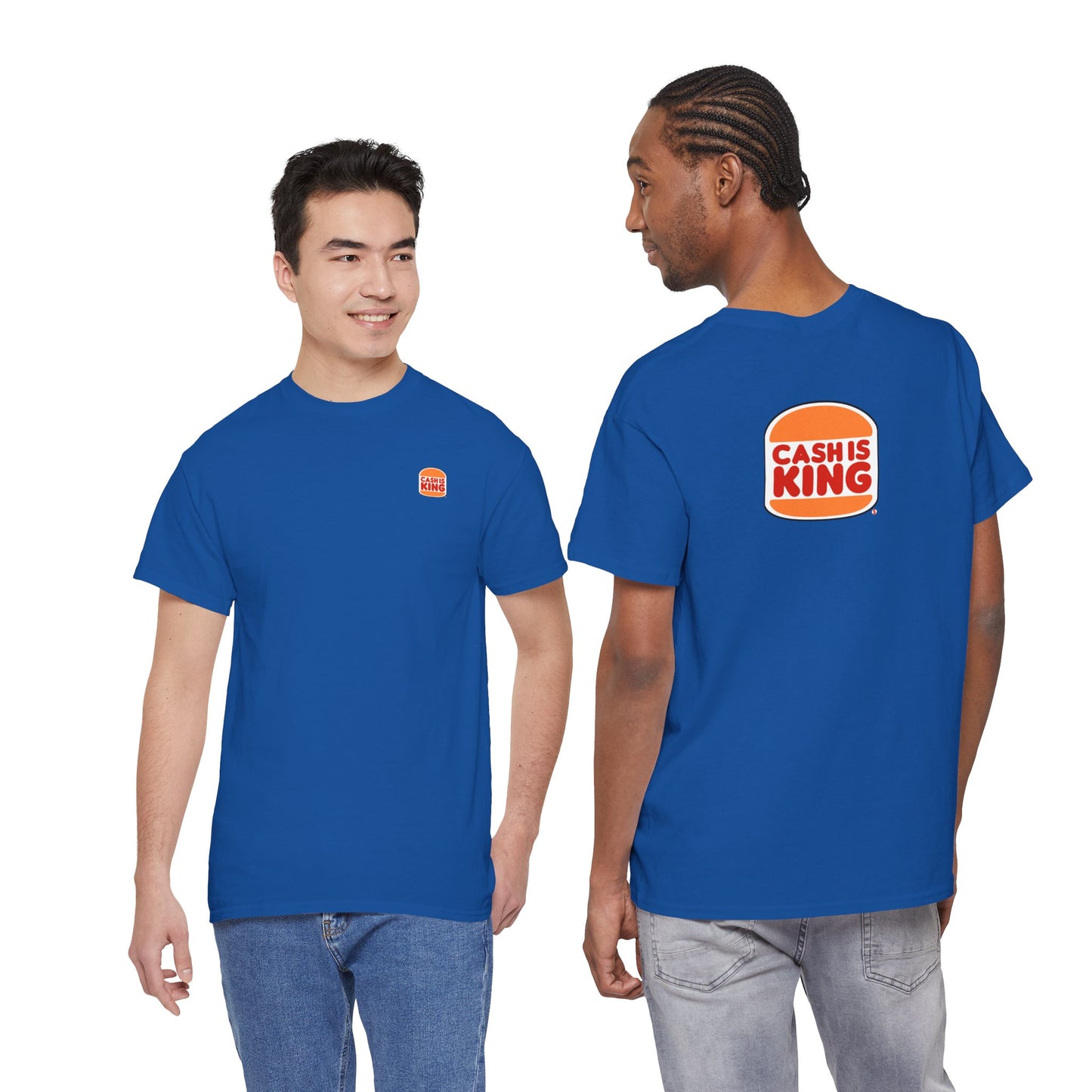 CASH IS KING Unisex Heavy Cotton Tee