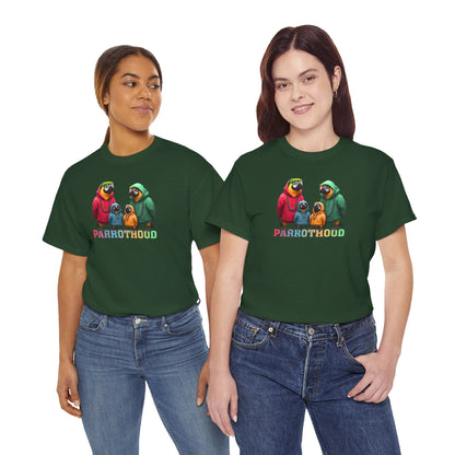 PARROTHOOD Unisex Heavy Cotton Tee