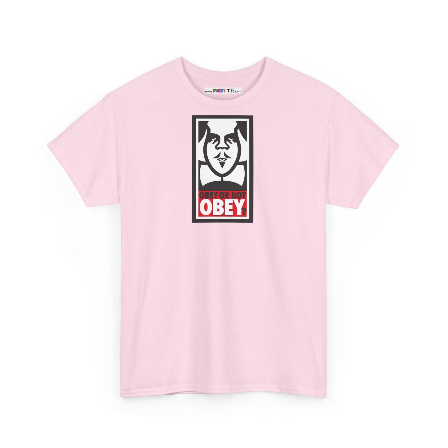 OBEY OR NOT OBEY? Unisex Heavy Cotton Tee