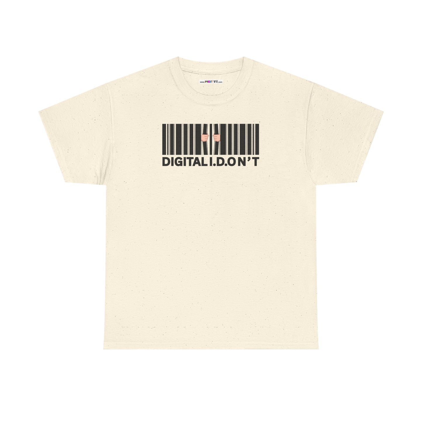 DIGITAL I.D.ON'T Unisex Heavy Cotton Tee