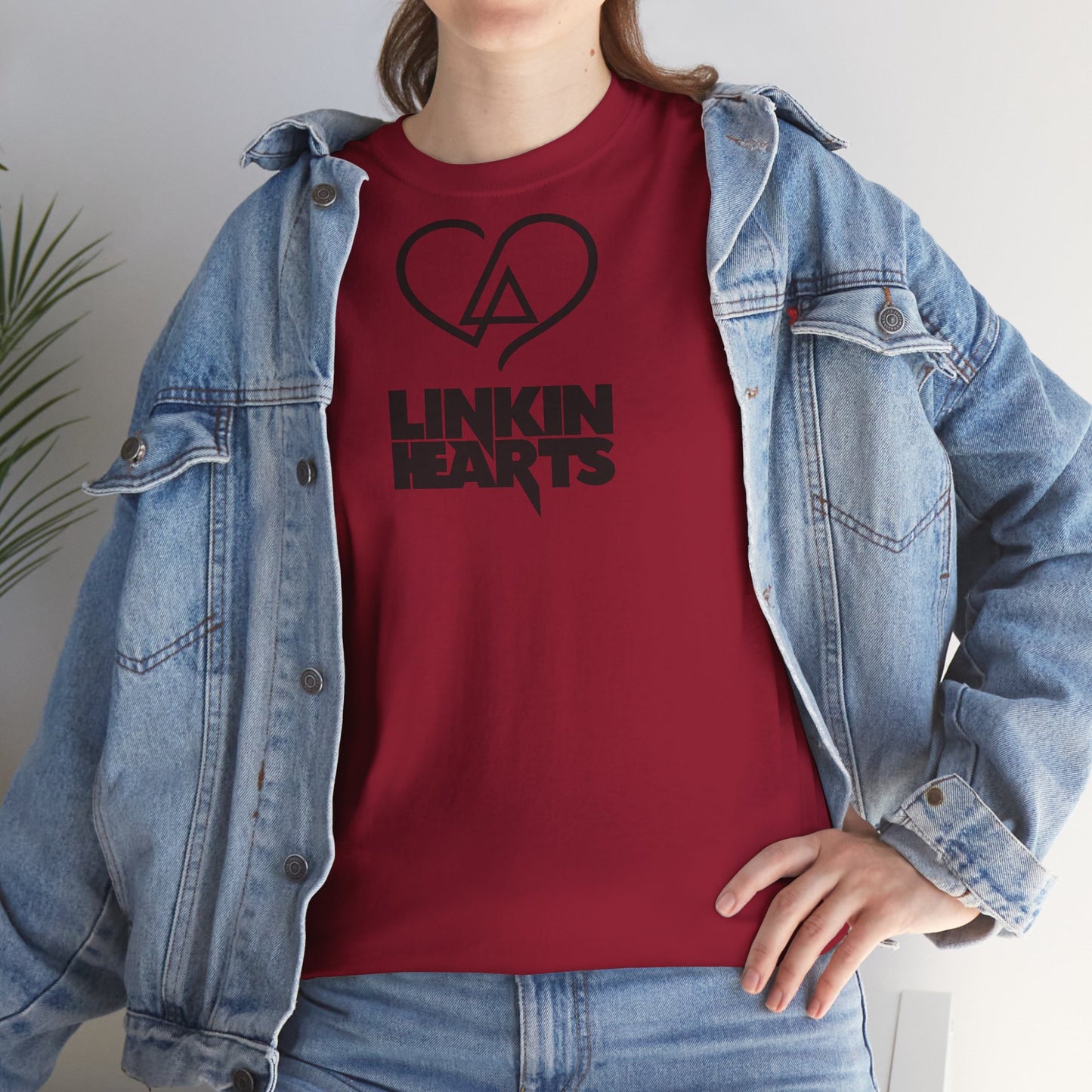 LINKIN HEARTS Unisex Heavy Cotton Tee