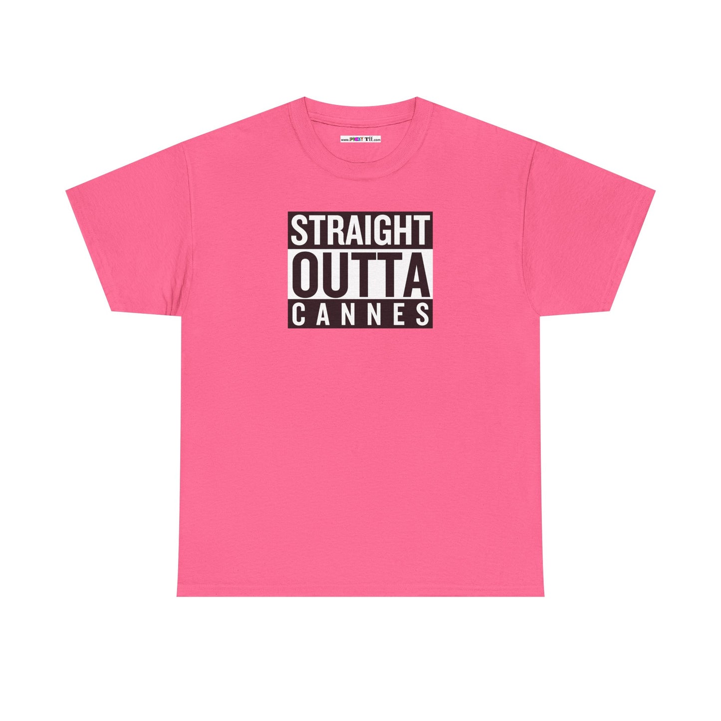 STRAIGHT OUTTA CANNES Unisex Heavy Cotton Tee