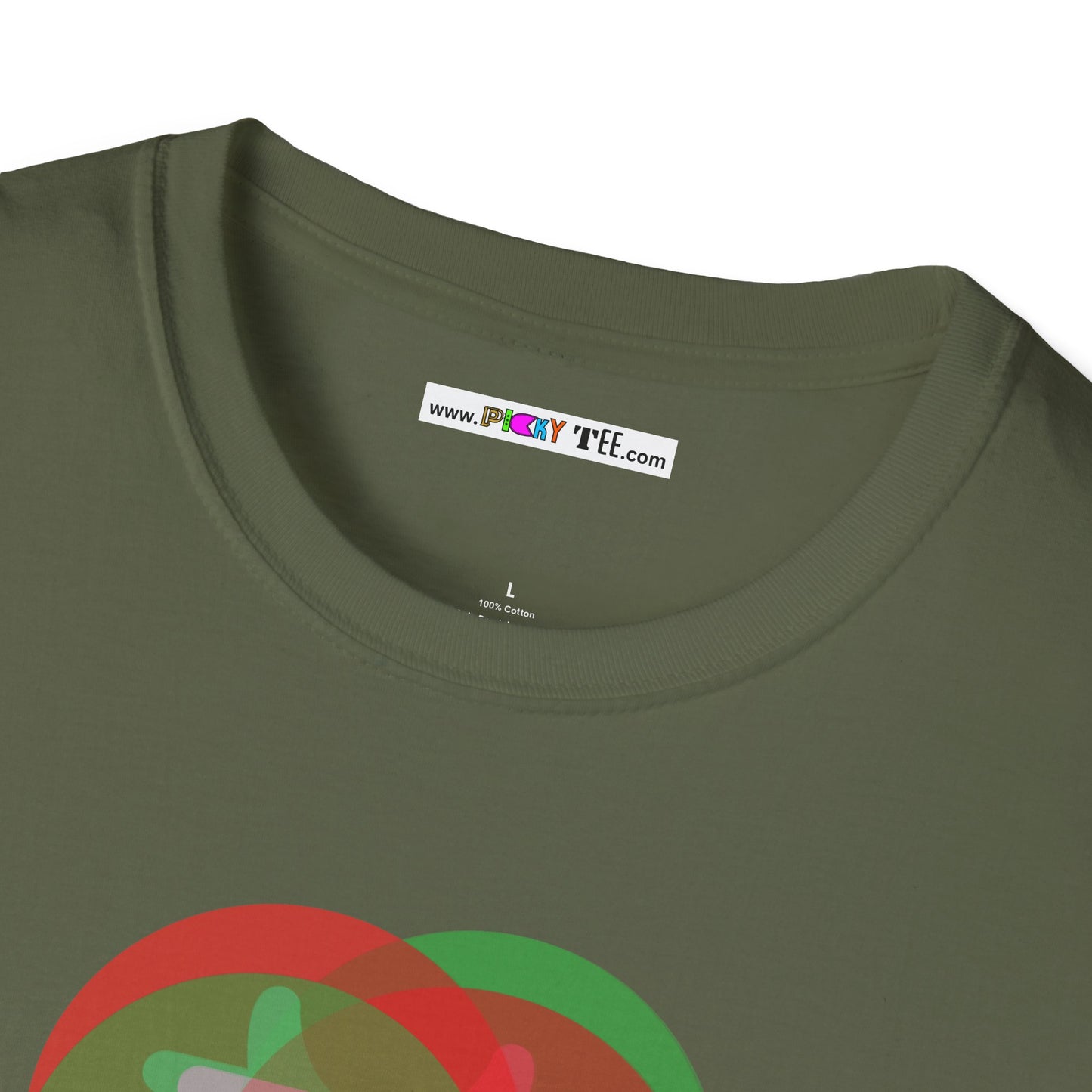JUST THE RIGHT AMOUNT OF WHELMED Unisex Softstyle 100% Cotton T-Shirt