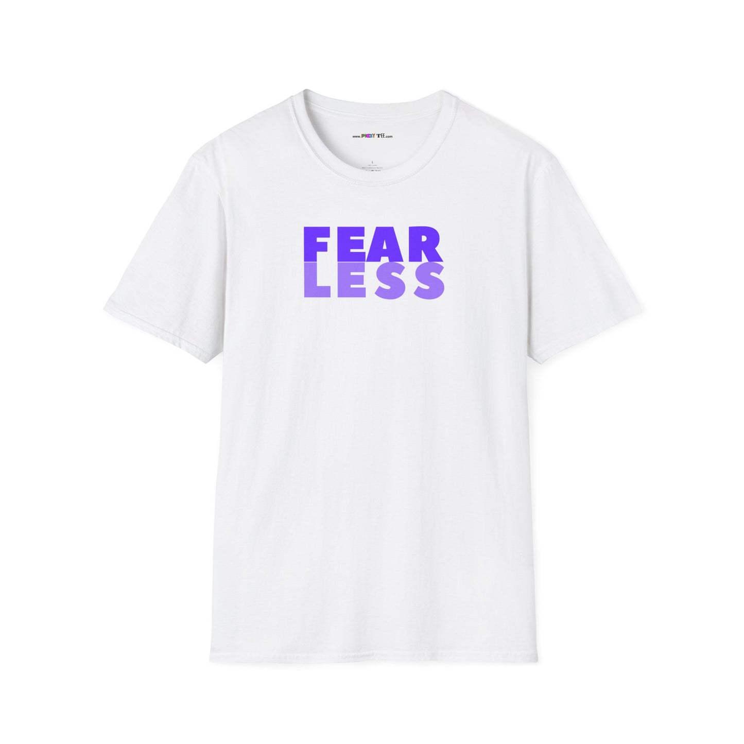 FEAR LESS Unisex Softstyle 100% Cotton T-Shirt