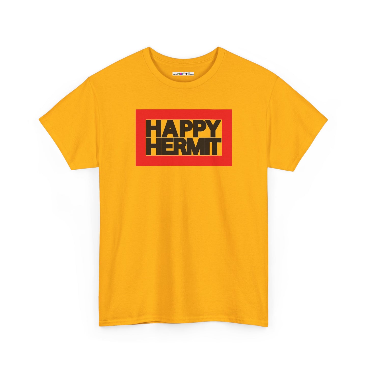 HAPPY HERMIT Unisex Heavy Cotton Tee