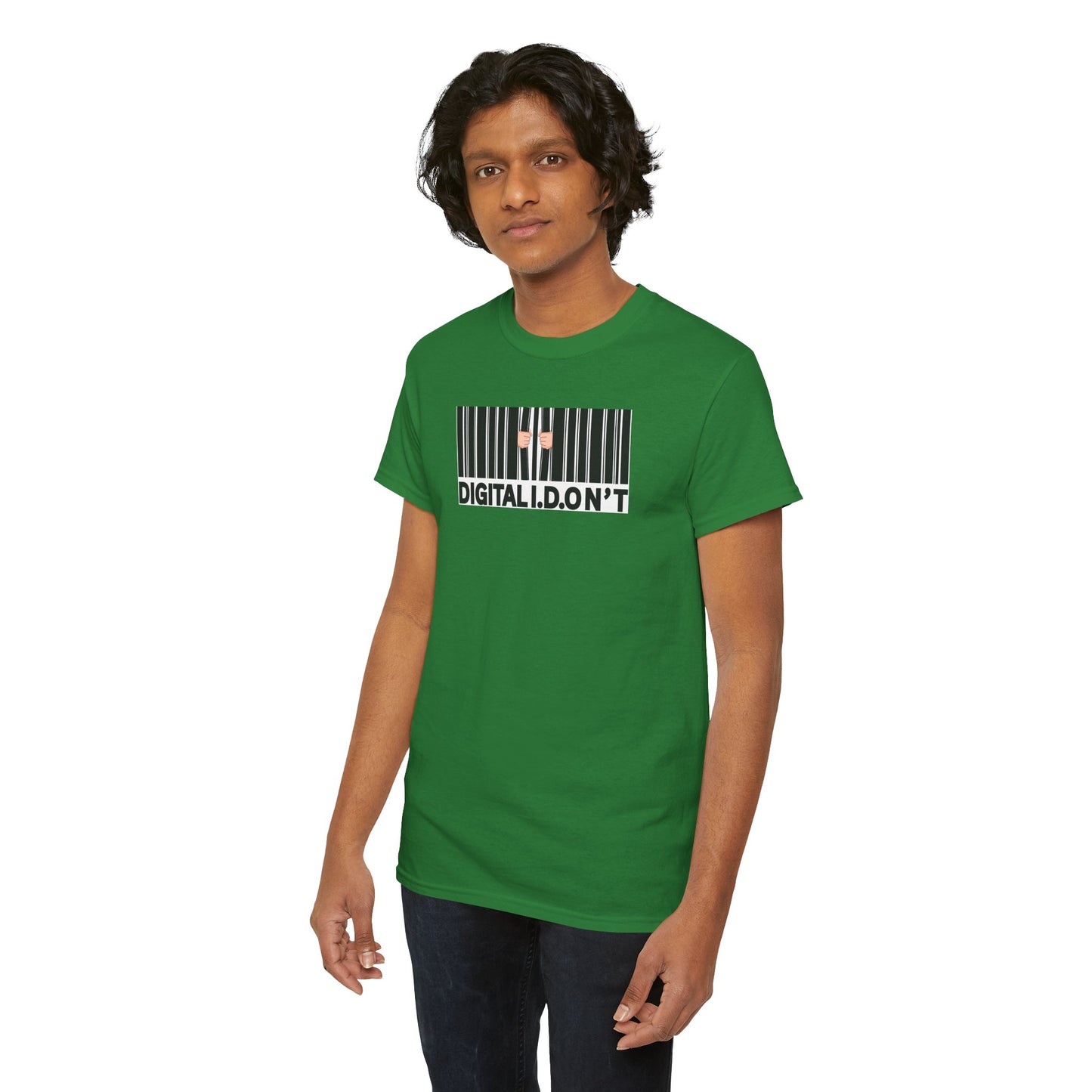 DIGITAL I.D.ON'T Unisex Heavy Cotton Tee