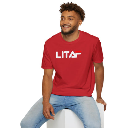 LIT AF Unisex Softstyle 100% Cotton T-Shirt