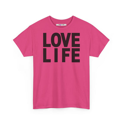 LOVE LIFE Unisex Heavy Cotton Tee