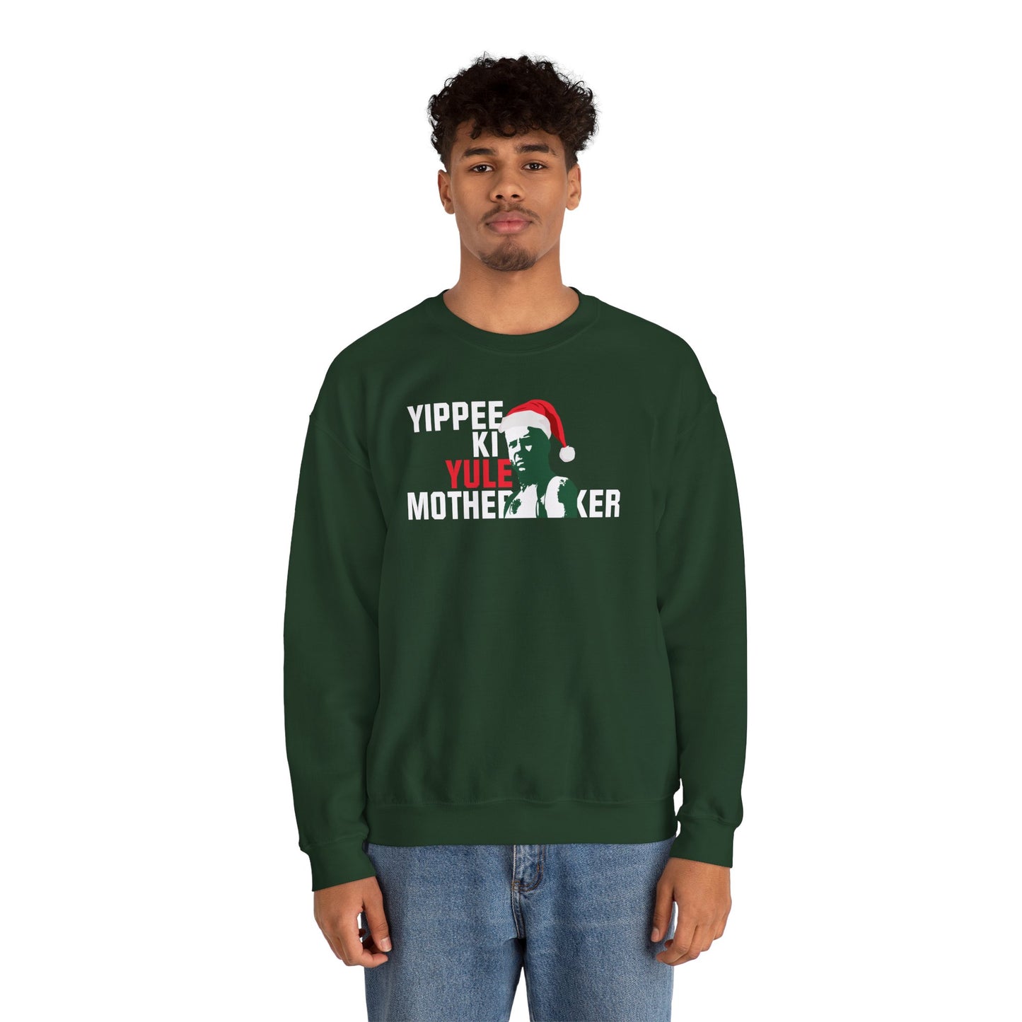 YIPPEE KI YULE MOTHER...KER  Unisex Heavy Blend™ Crewneck Sweatshirt
