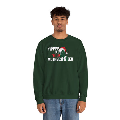 YIPPEE KI YULE MOTHER...KER  Unisex Heavy Blend™ Crewneck Sweatshirt