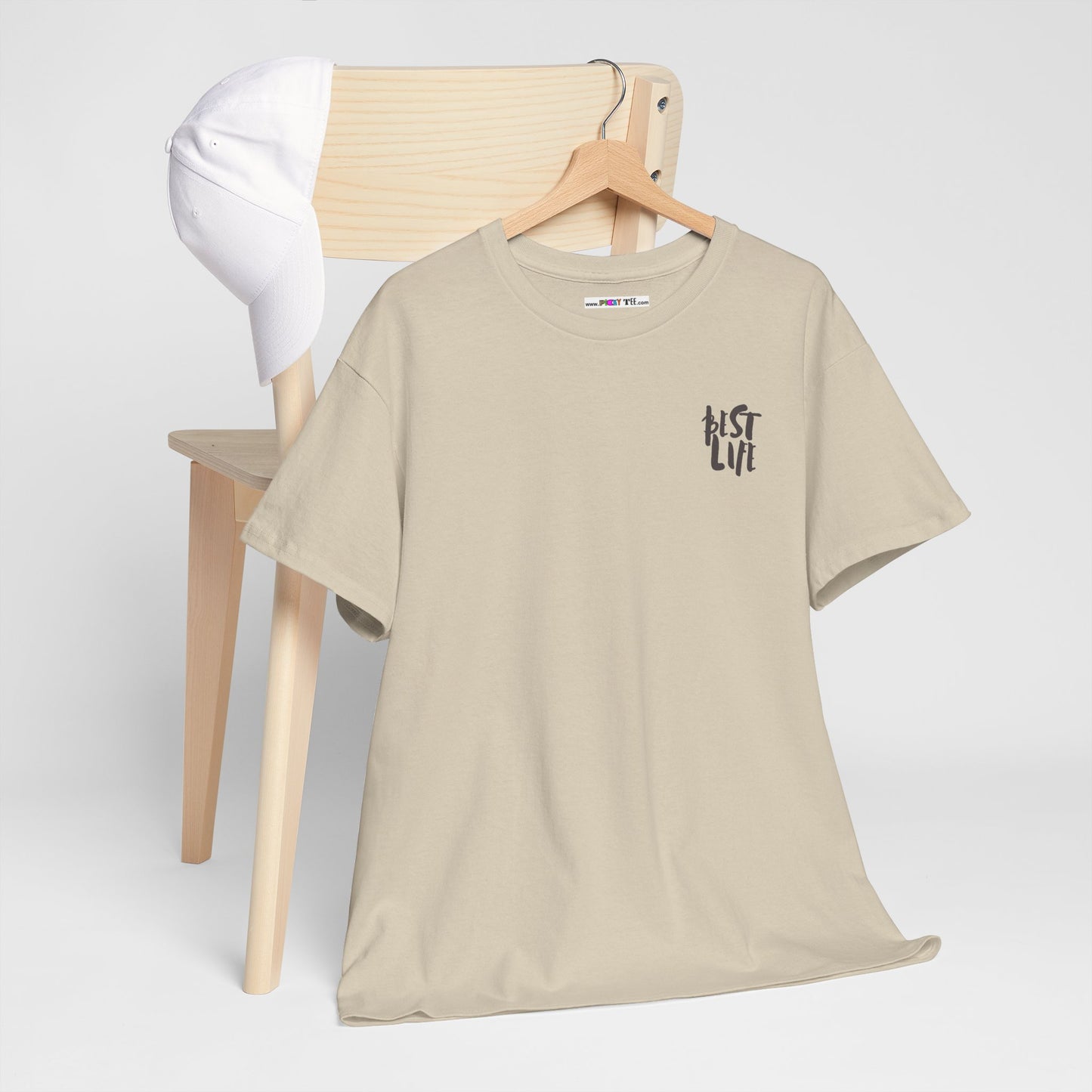 BEST LIFE Unisex Heavy Cotton Tee