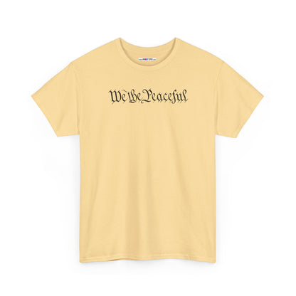 WE THE PEACEFUL Unisex Heavy Cotton Tee
