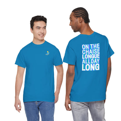 ON THE CHAISE LONGUE ALL DAY LONG Heavy Cotton Tee