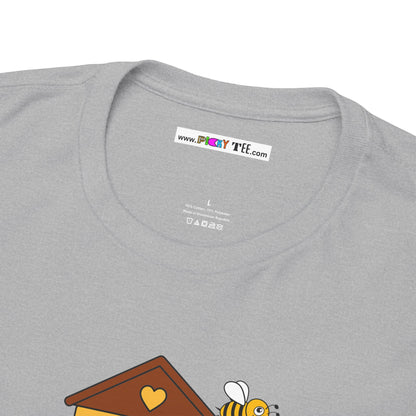 Please Beehive Unisex Heavy Cotton Tee