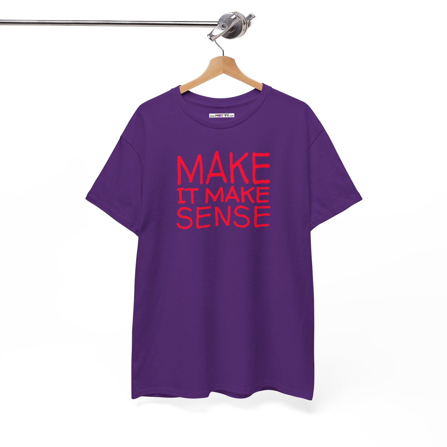 MAKE IT MAKE SENSE Unisex Heavy Cotton Tee